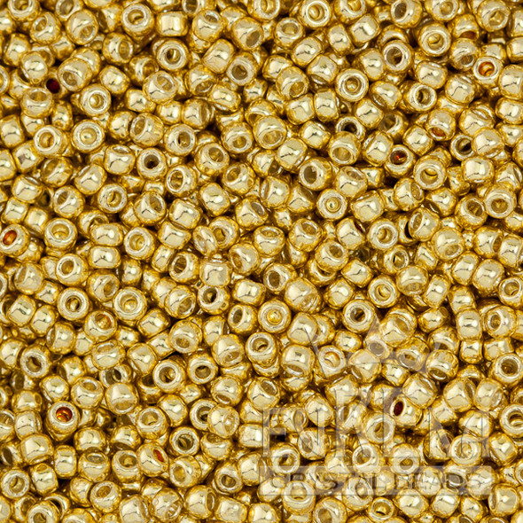 SIZE-11 #PF557 STARLIGHT GALVANIZED PERMAFINISH Toho BEADS