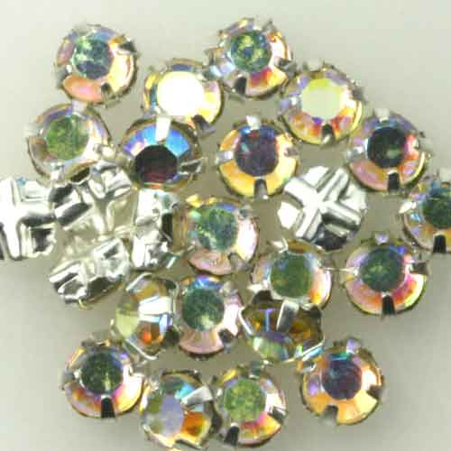Extra Quality Rose Montees SS20 Preciosa Crystal CRYSTAL AB Bunch