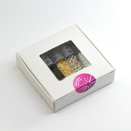 Toho METALLIC Seed Beads Gift Box Set 5 Tubes (4250pcs)