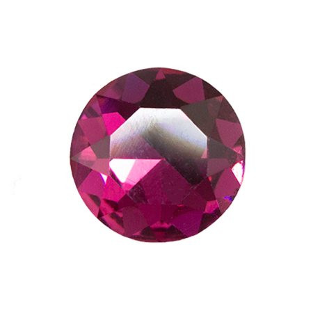 Krakovski Crystal Chaton 8mm MAGENTA