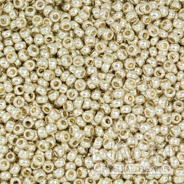 SIZE-8 #PF558 ALUMINIUM GALVANIZED PERMAFINISH Toho BEADS
