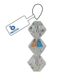 Preciosa Crystal Bicone Beads 3mm CRYSTAL AB