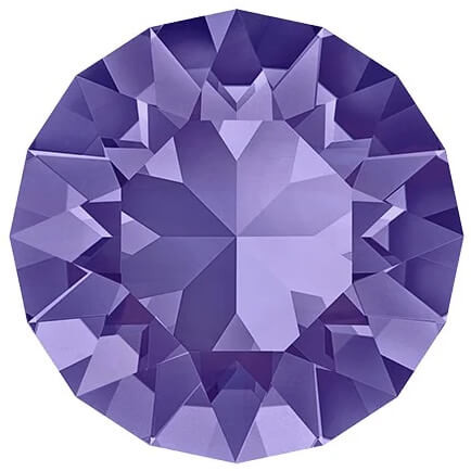 ELITE Eureka Crystal Chaton Stone 8mm TANZANITE 1088