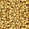 Toho ROUND 8/0 Seed Beads PERMAFINISH GALVANIZED STARLIGHT (2.5" tube)